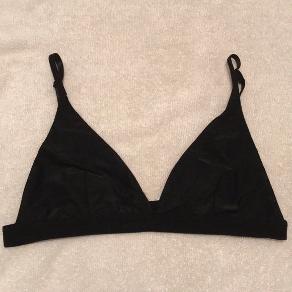 black triangle bralette